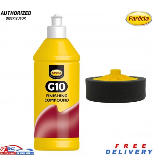 Farecla G10 Compound 500ml with Black Polishing Head Gmh618